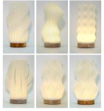 Wholesale Nordic Minimalist 3D Printed Mushroom Table Lamp, Creative Aesthetic Bedside Desk Lamp for Home Bedroom Study Decor - Image 4