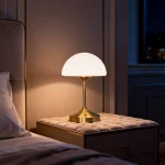 Wholesale Nordic Luxury Jellyfish Mushroom Lamp, High-end Aesthetic Bedside Night Light, Creative Ambience Decor Table Lamp for Bedroom Home Interior - Image 2