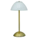 Retro Ins Style Metal Rechargeable Table Lamp, Luxury Bedside Ambience Light 网红 Night Light for Bedroom - Image 2