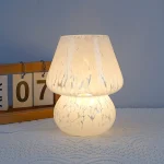 Wholesale Retro Ins Mushroom Lamp, Creative Bedroom Sleep Night Light, Decorative Bedside Table Lamp for Study Homestay Home Decoration - Image 3