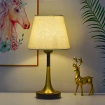 European Retro Table Lamp, Luxury Nordic American Style Bedside Desk Lamp for Bedroom Study Dorm Decor